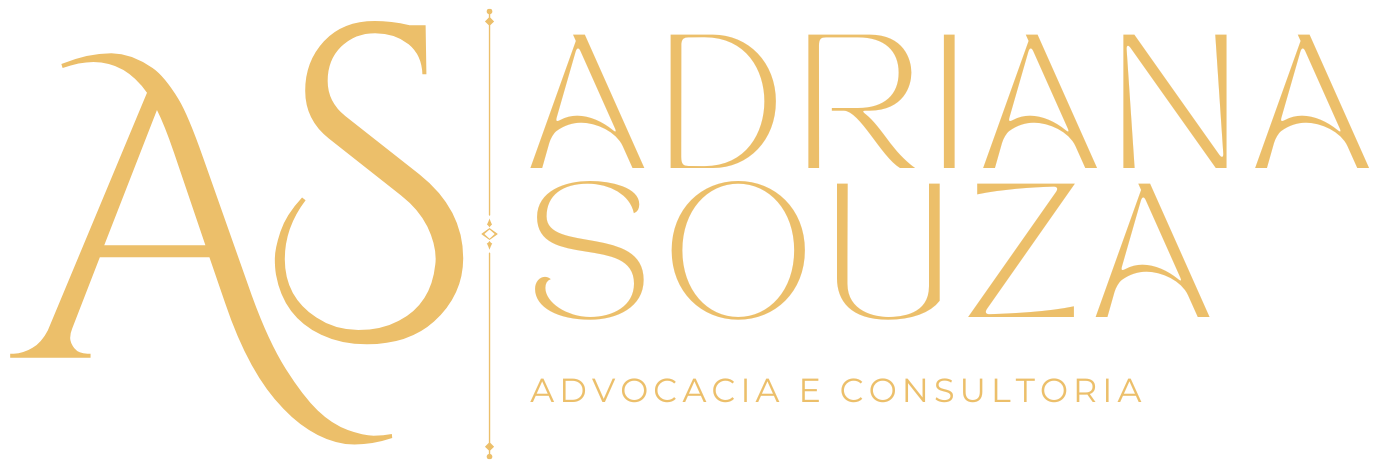 Logo Drª Adriana Souza Amarelo